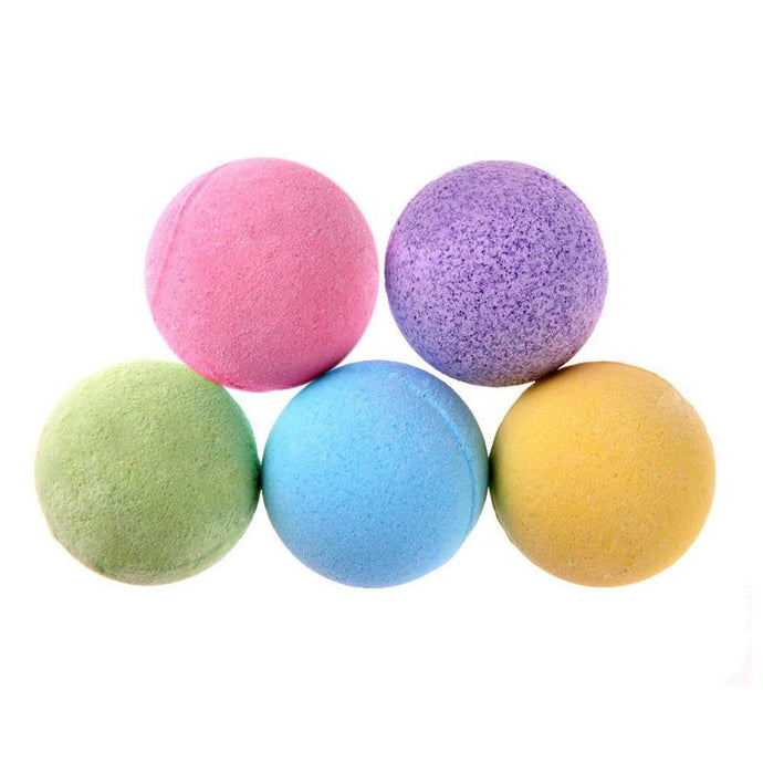 5pcs Bath Salt Ball Body Skin Whitening Ease Relax