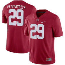 Load image into Gallery viewer, Minkah Fitzpatrick Alabama Crimson Tide Nike Game Jersey - Crimson
